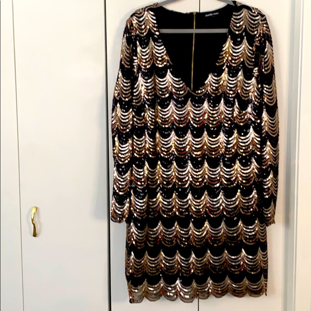 COPY - Charlotte Russe Plus Sequin Shift Dress